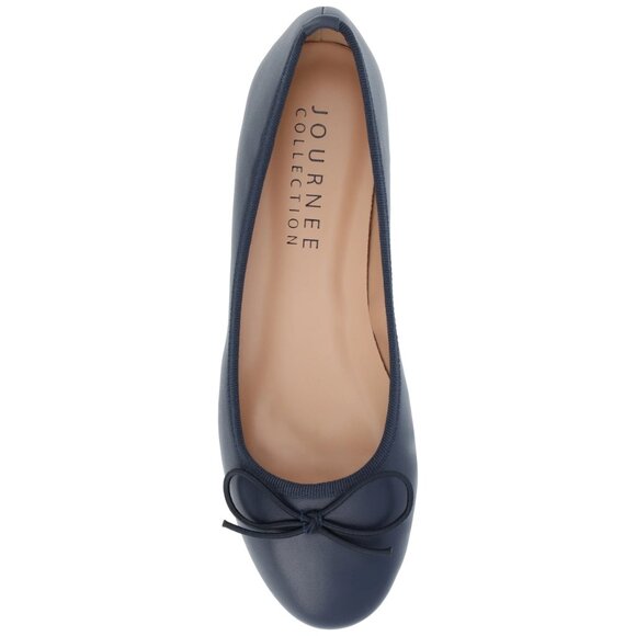 Journee Collection Women's Vika Ballet Flats - Black | Size 7 - Picture 3 of 8